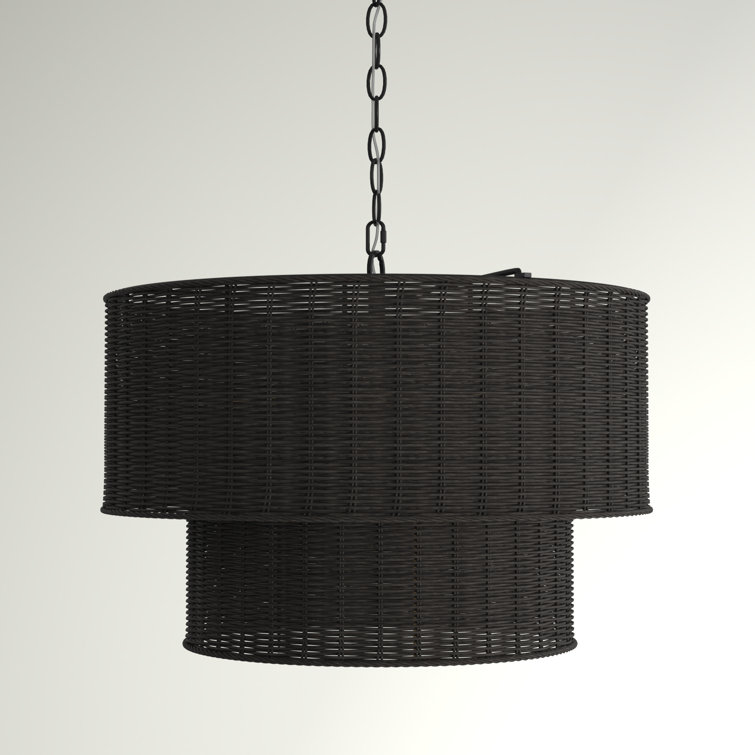 Sand Stable Cuthmore 6 Light Dimmable Drum Chandelier